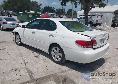 2006 Lexus Es 330 from USA, damaged, VIN JTHBA30G065159826